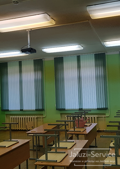 Наши жалюзи в интерьере